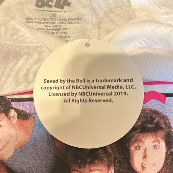 NWT SAVED BY THE BELL tee - Picture 5 of 6